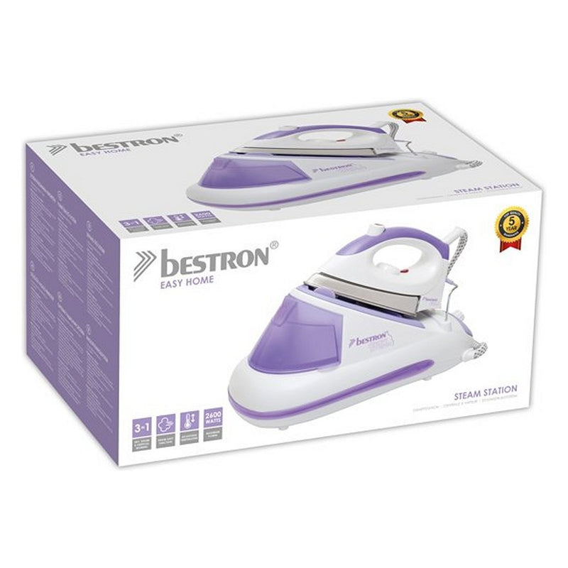 Bestron AST9000 Stoomgenerator Wit/Paars