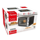 Bestron AOV31 Grill-Bakoven met Hetelucht + Draaispit 1500W RVS/Zwart