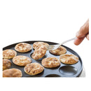 Bestron APFM700W Poffertjesmaker 800W Wit/Zwart