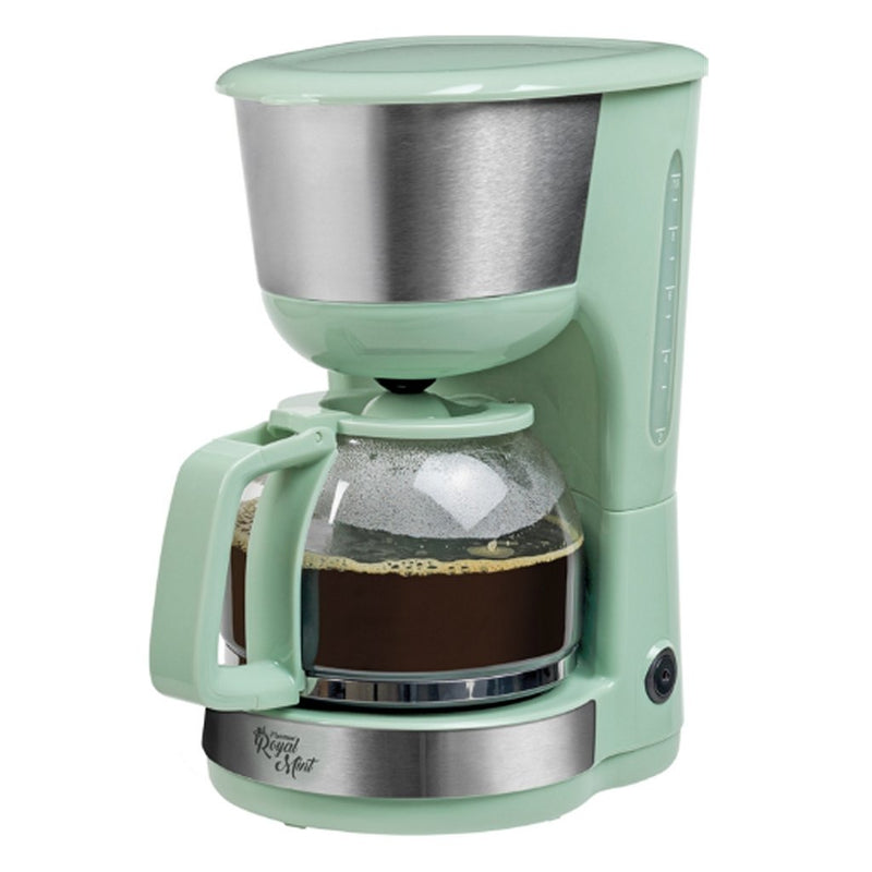 Bestron ACM1000M Royal Mint Koffiezetapparaat 1000W RVS/Mint