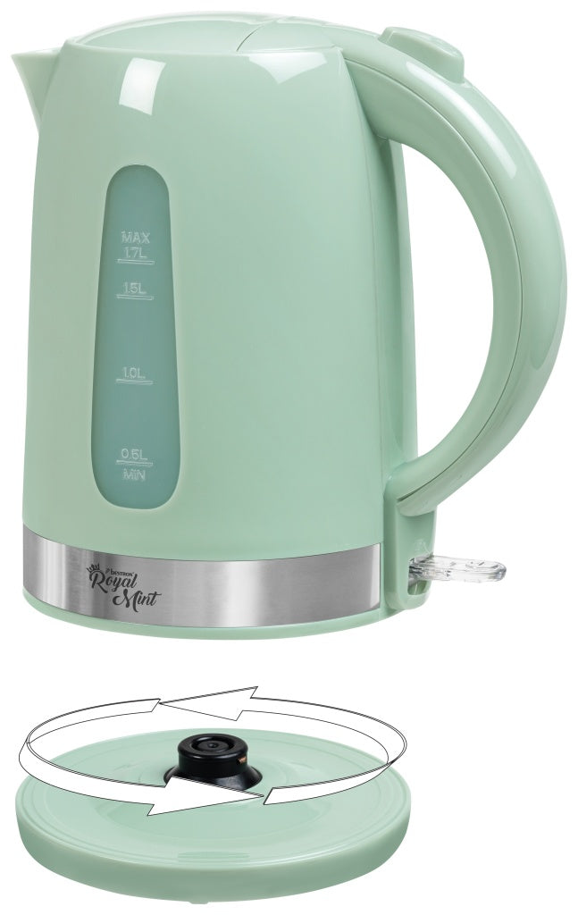 Bestron AWK1000M Waterkoker 1.7L 2200W Mint