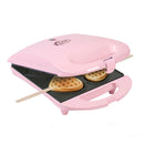 Bestron DSW271P Hartvormige Wafelmaker 780W Roze/Zwart