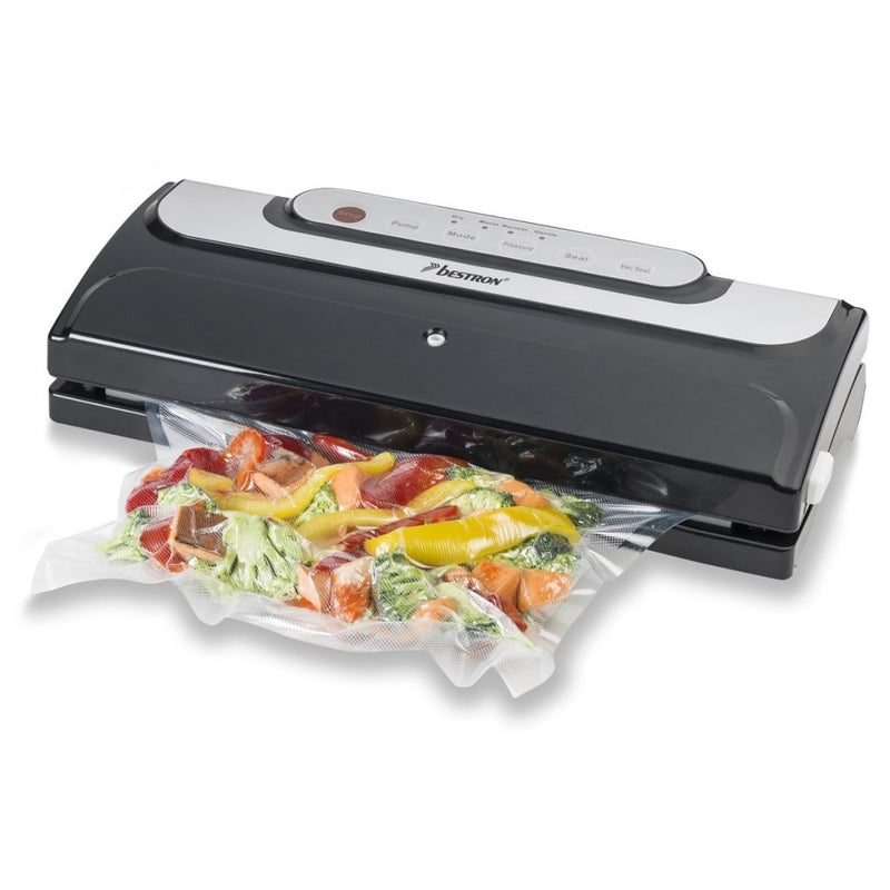 Bestron AVS501 Volautomatisch Vacu&uuml;m-Sealapparaat Zwart/Zilver