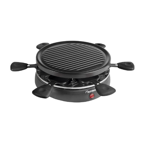 Bestron ARC650 Raclette Grill + 6 Pannetjes Zwart
