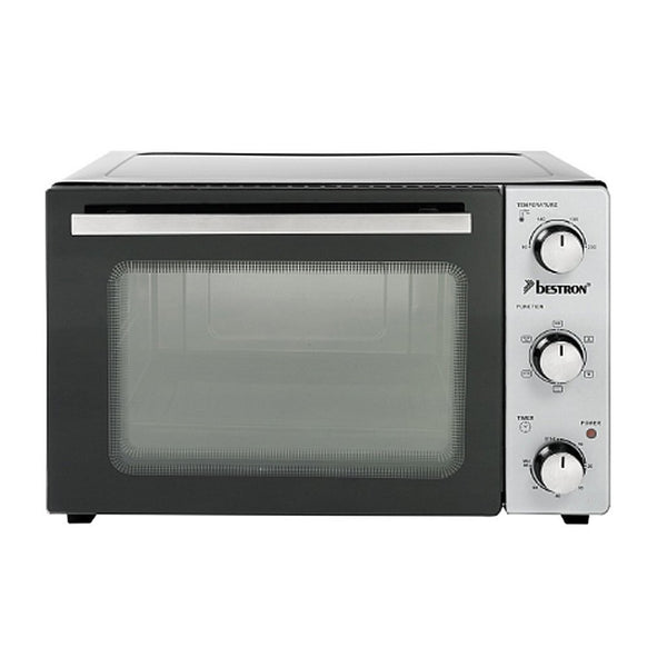 Bestron AOV31PS Grill-Bakoven met Accessoires Zwart/Zilver