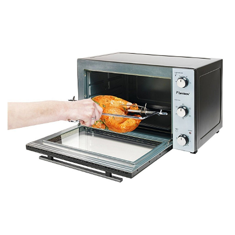 Bestron AOV31PS Grill-Bakoven met Accessoires Zwart/Zilver