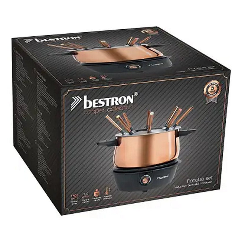 Bestron AFD850CO 8-Persoons Fondueset Koper