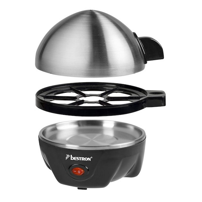 Bestron AEC700 Eierkoker RVS/Zwart