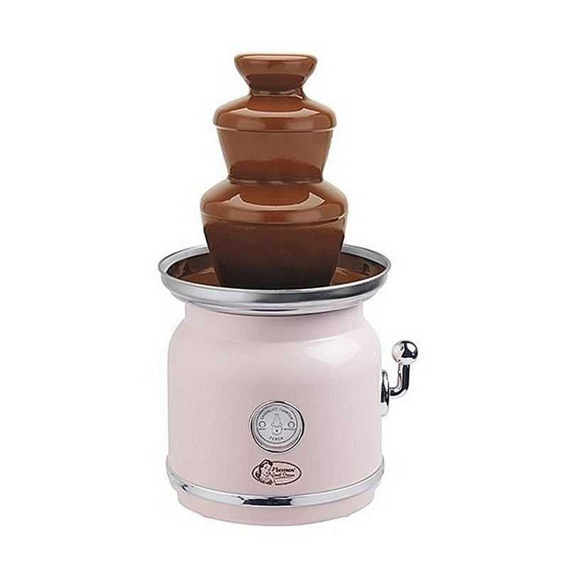 Bestron ACF700P Chocolade Fontein Roze/Chroom