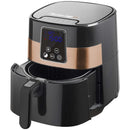 Bestron AAF7003DCO PrepAir Digitale Heteluchtfriteuse 4L 1300W Zwart/Koper