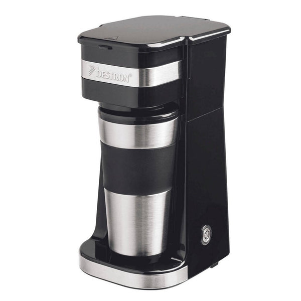 Bestron ACM112Z Koffiezetapparaat met Thermomok Zwart/RVS