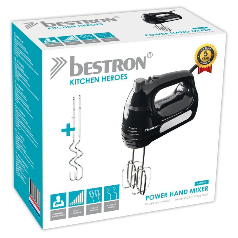 Bestron AHM300Z Power Handmixer Zwart