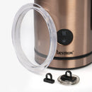 Bestron AMK1000CO Melkopschuimer Koper/Zwart