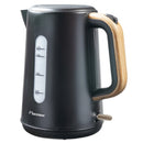Bestron AWK2200BW Snoerloze Waterkoker 1.7L 2200W Zwart/Hout