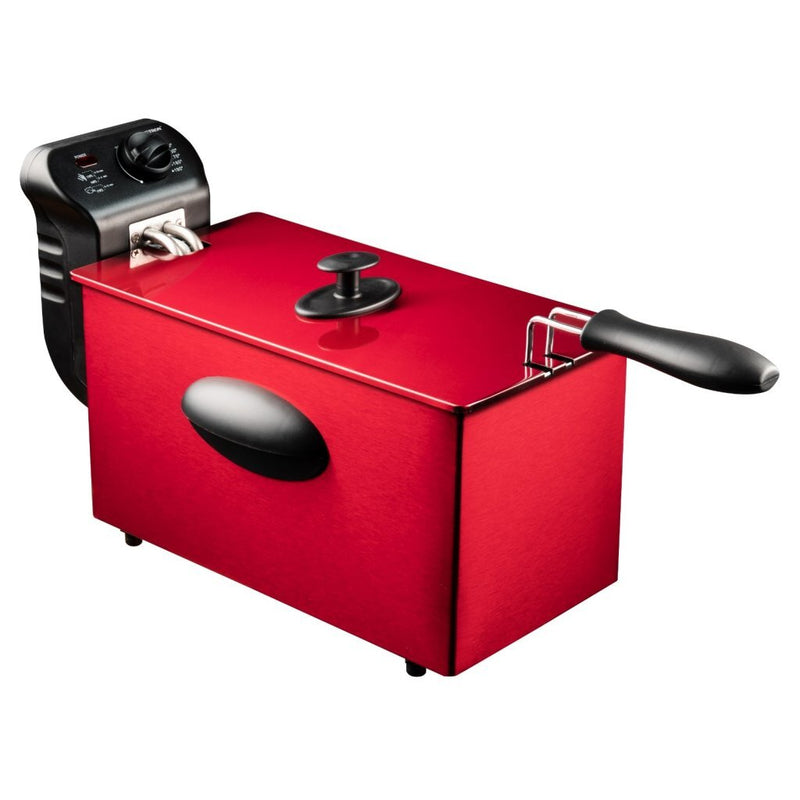 Bestron AF357R Friteuse 3.5L 2000W Rood