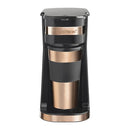 Bestron ACM112CO Koffiezetapparaat Koper/Zwart