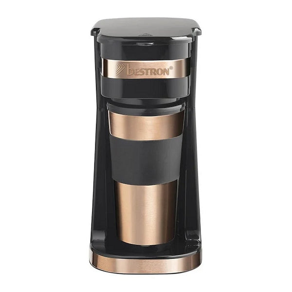 Bestron ACM112CO Koffiezetapparaat Koper/Zwart