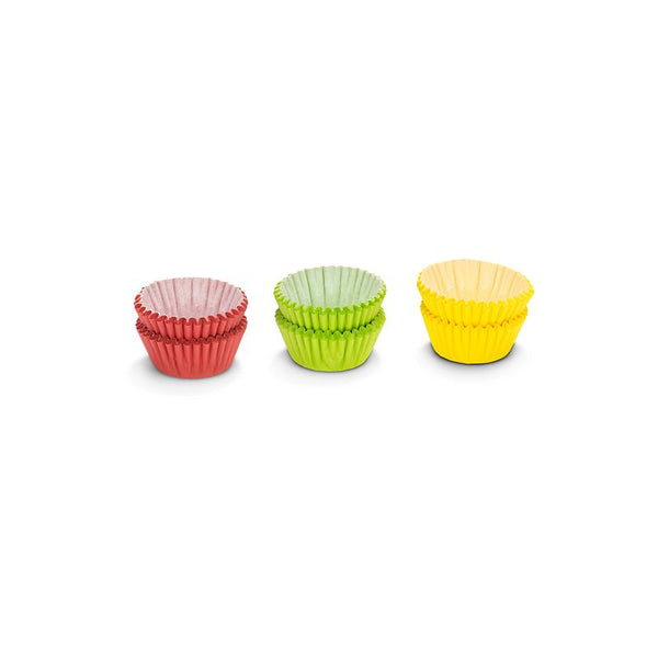Patisse Papieren Pralinevormpjes 150 Stuks Geel/Rood/Groen