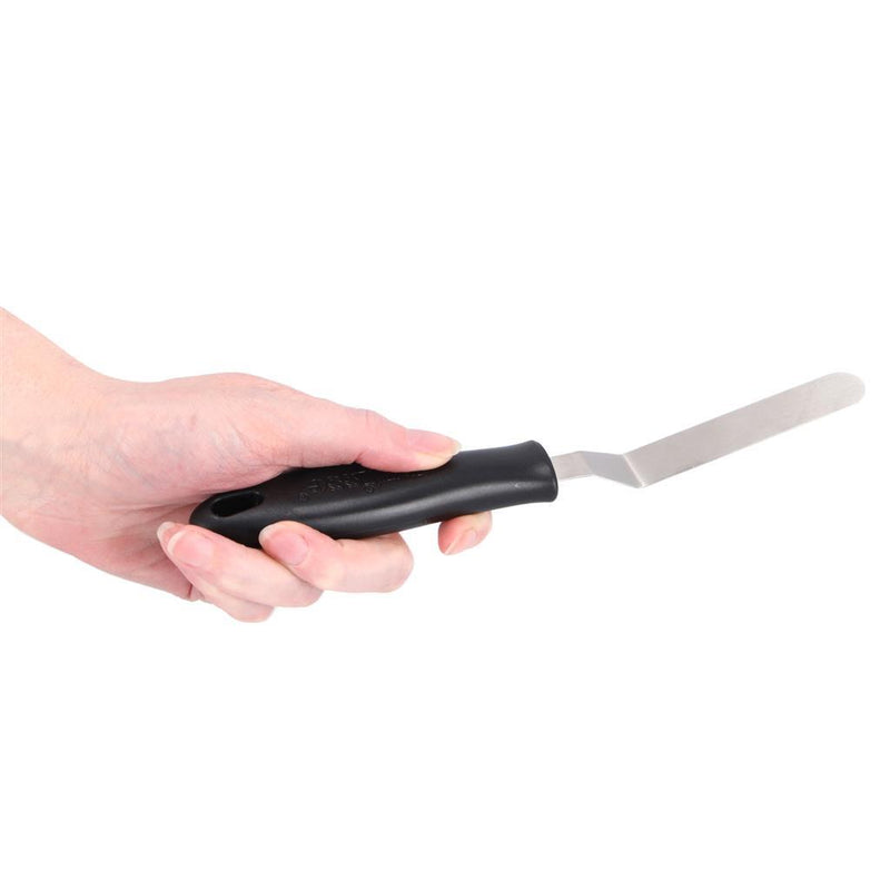 Patisse Gebogen Glaceermes 11 cm RVS/Zwart