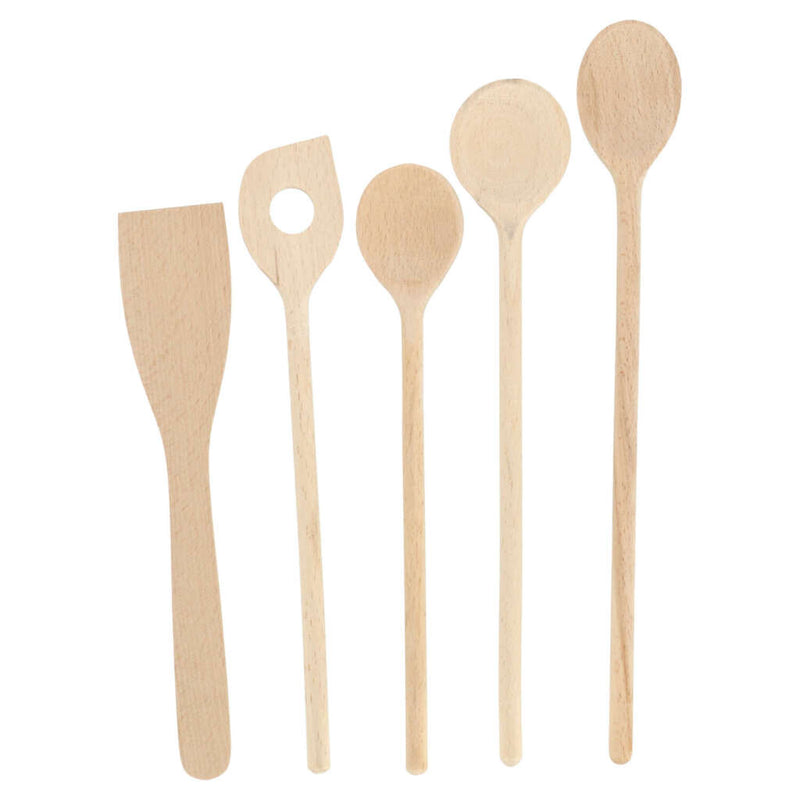 Patisse Keukenlepelset 5-delig Hout