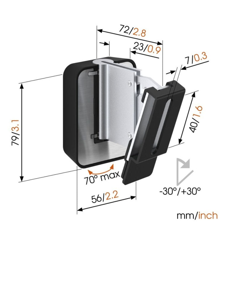 Vogels Sound 3200 Speaker Beugel Zwart