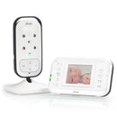 Alecto Baby DVM-73 Babyfoon met Camera Wit/Antraciet