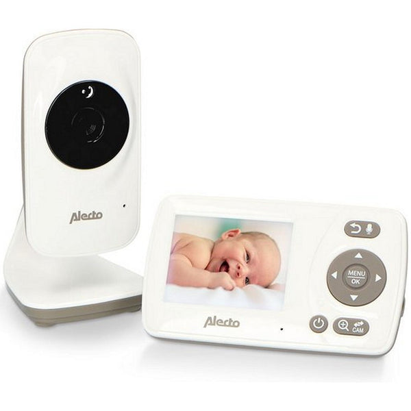 Alecto DVM-71 Babyfoon Wit/Taupe