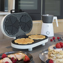 Trebs 13120 Wafelijzer Hartvormig Wit