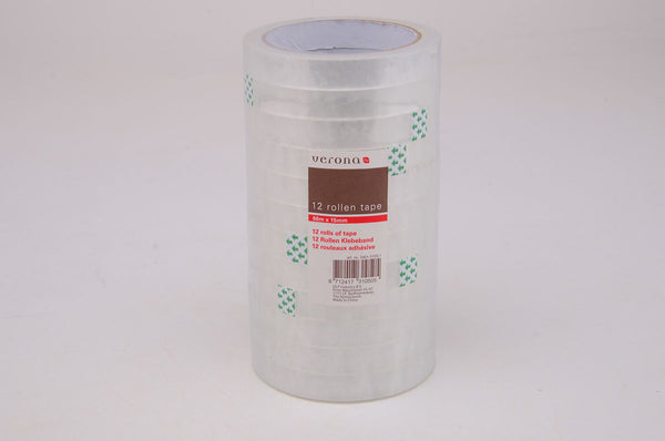 Verona plakbandrol 66mx15mm 12 stuks