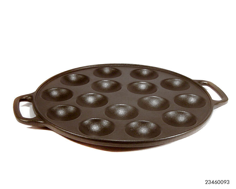 Imperial Kitchen Poffertjespan Gietijzer Zwart