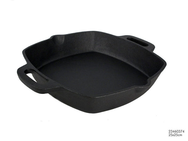 Ovenschaal 25x25cm gietijzer