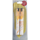 Afwasbare Raam-Markers 2 Stuks Goud