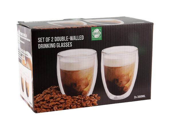 Drinkglas Thee/koffie Dubbelwandig
