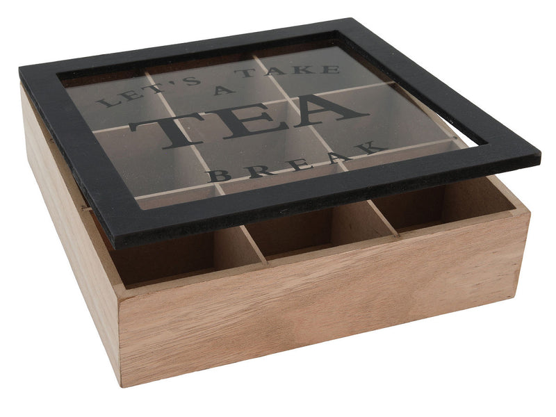 Theekist hout 9 vaks