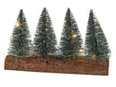 Kerstbomen op stronk incl. verlichting - Groen