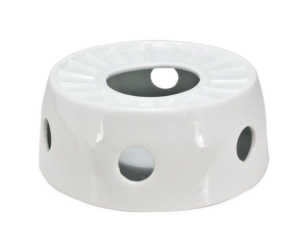 Rechaud porcelein wit