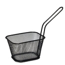 Easyline Serveer Frietmandje Zwart RVS 11x9 cm