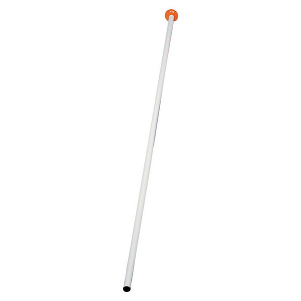 Vlaggenstok 30x200 cm Wit/Oranje