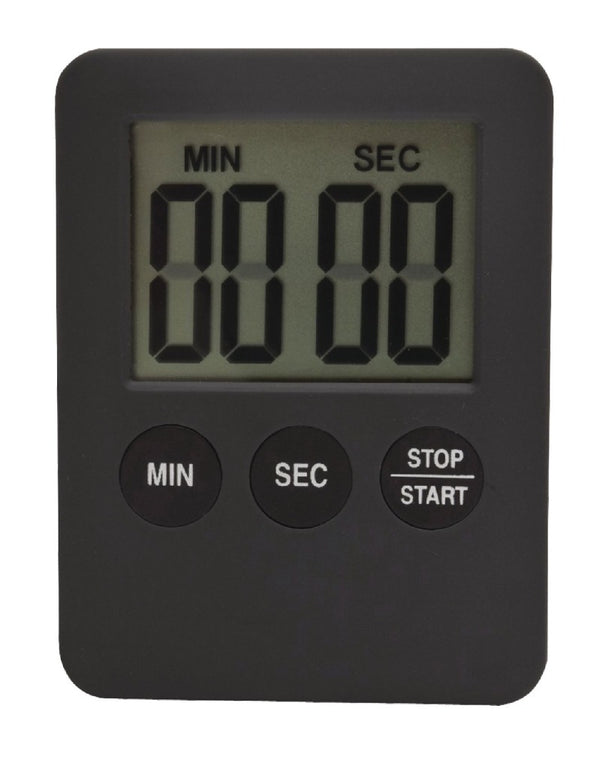 Balance HE-Clock-70 Digitale Kookwekker Grijs/Zwart