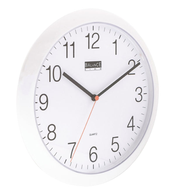 Balance 506733 Wandklok 25 Cm Analoog Wit