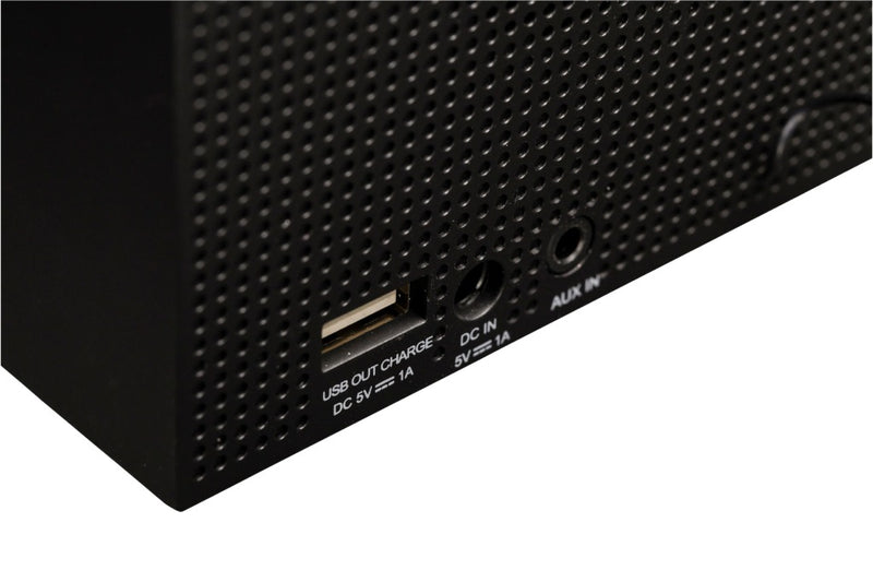 Balance Time wekkerradio AM/FM digitaal LED Zwart met USB