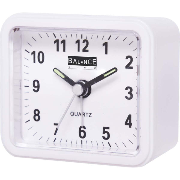 Balance Time wekker analoog wit