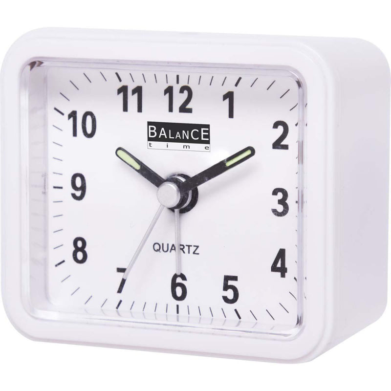 Balance Time wekker analoog wit