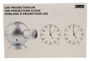 Balance HE-LPK10 Projectie Klok 14 cm Analoog Zilver