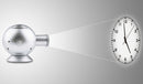 Balance HE-LPK10 Projectie Klok 14 cm Analoog Zilver