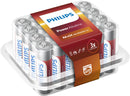 Philips LR6P24P/10 Power Alkaline AA Batterijenbox 24 Stuks