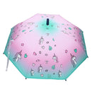 Eenhoorn Paraplu Roze/Blauw
