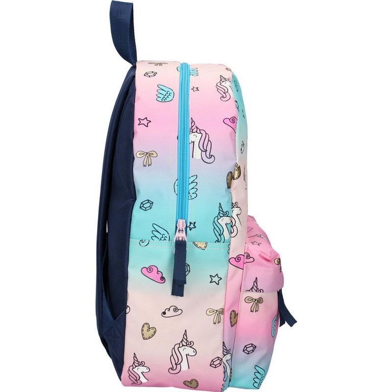 Milky Kiss Rugzak Spread Your Wings Roze/Blauw