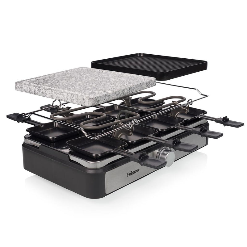 Tristar RA2725 Raclette Zwart/Grijs