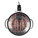 Princess 112240 Hybride Bucket Barbecue + Bamboe Serveerplank Zwart